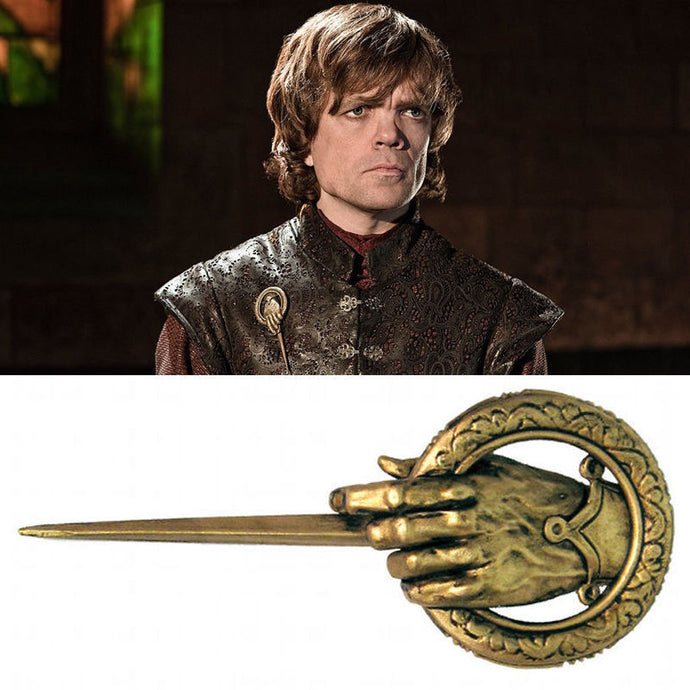 Game of Thrones Hand of the King Cosplay Badge Metal Alloy Brooch Pin